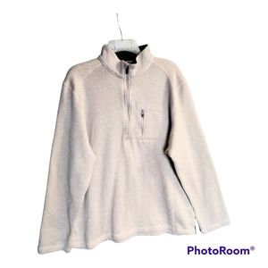 Woolrich Men's Oatmeal 1/2 Zip Pullover Knit Sweater Size XL